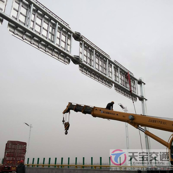 江北高速公路标志杆厂家 指引着人们安全行驶